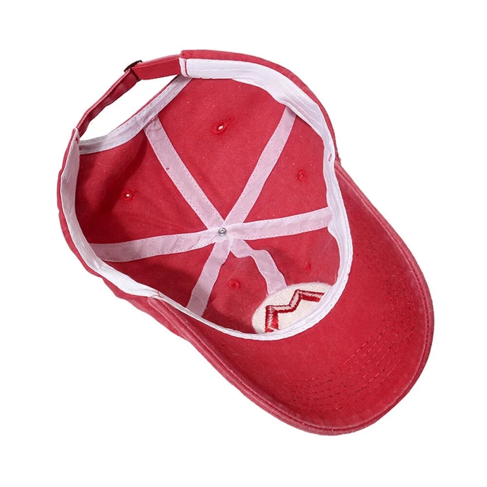 2PCS Mario Luigi Brothers Costume Hat Halloween Cosplay Baseball Cap