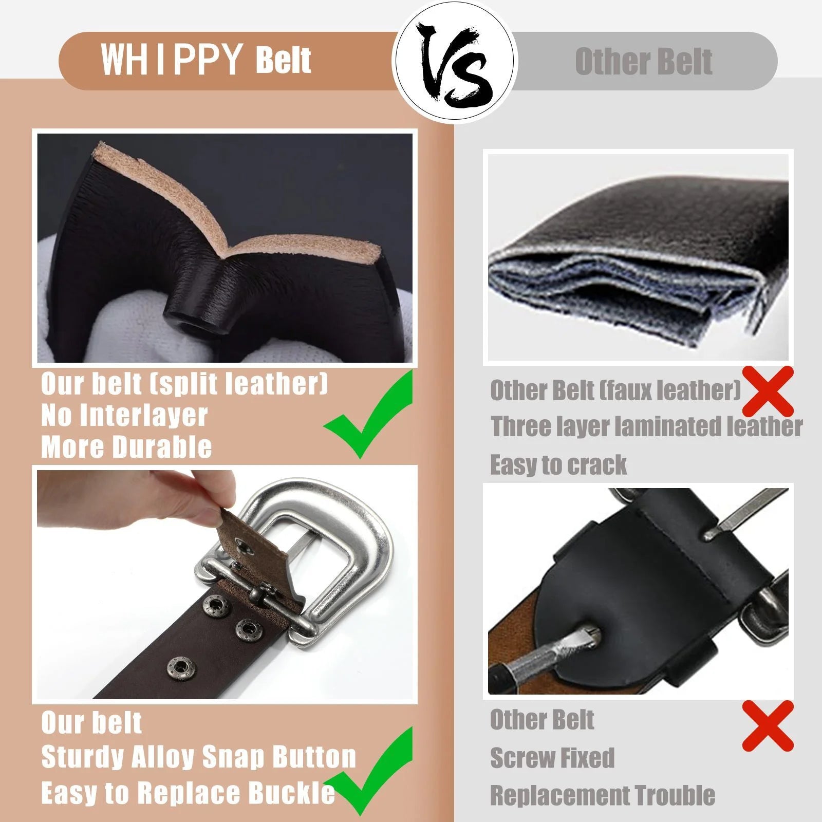 Western Leather Belts for Women Men Cowboy Cowgirl Leather Belt Embossed Buckle