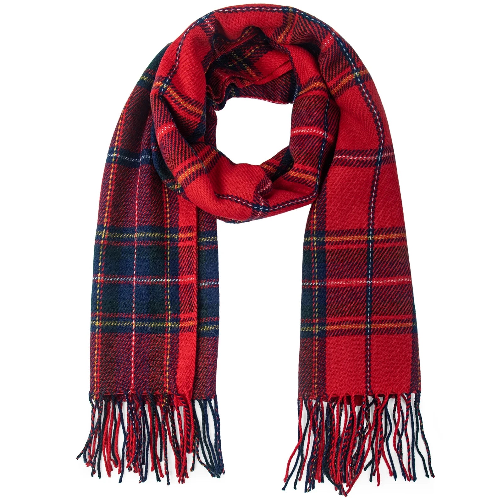 Winter Womens Scarves Plaid Warm Cozy Shawl and Wraps Scarf for Women