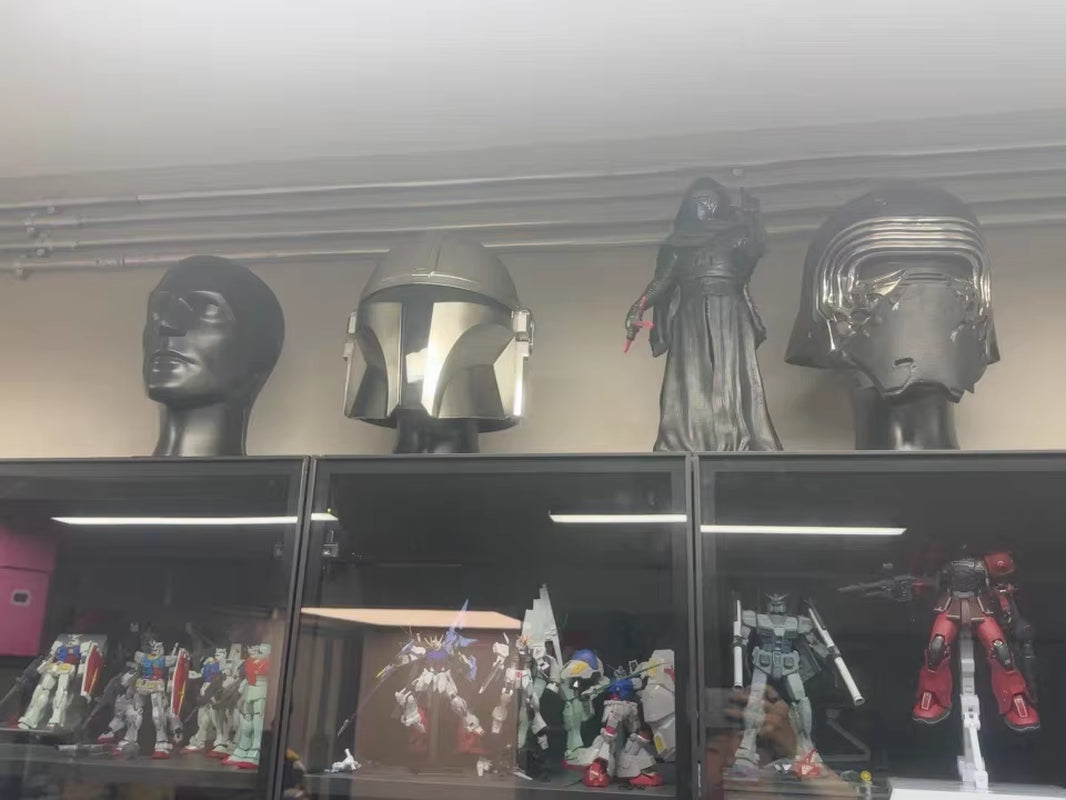 Movie Character Helmet Headgear Model Cosplay Decoration Model Spiderman Iron Man Batman Black Panther Winter Soldier Toys Model