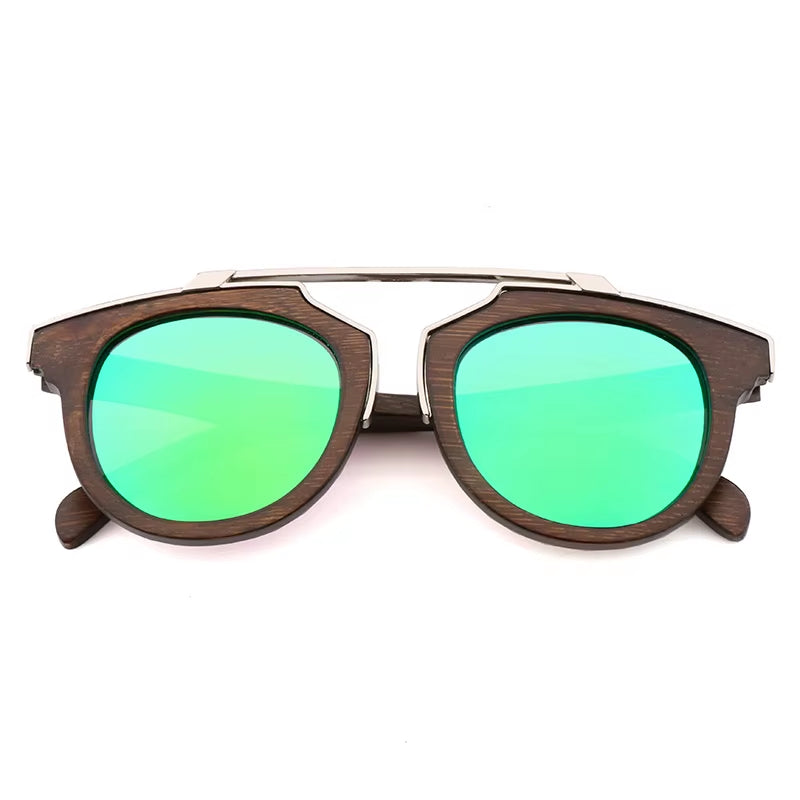 2020 High Quality Luxury Designer Sunglasses Men Driving Sunglasses Polarized UV400 Bamboo Wood Sun Glasses Eyewear Dropshipping