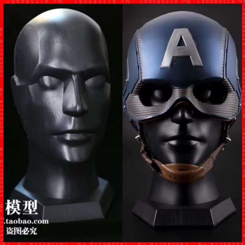 Movie Character Helmet Headgear Model Cosplay Decoration Model Spiderman Iron Man Batman Black Panther Winter Soldier Toys Model