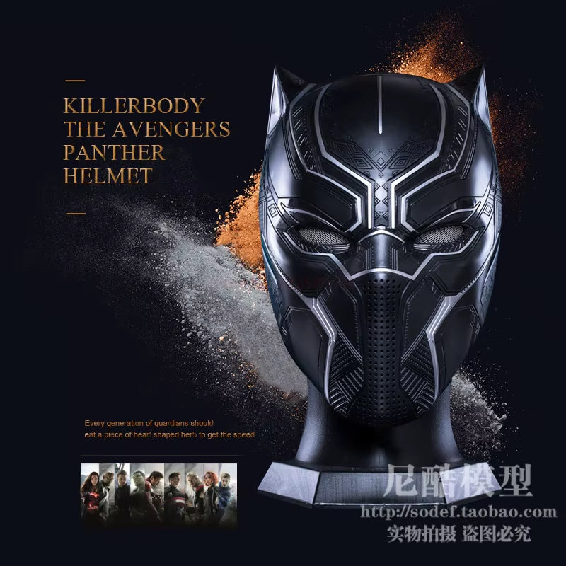 Movie Character Helmet Headgear Model Cosplay Decoration Model Spiderman Iron Man Batman Black Panther Winter Soldier Toys Model